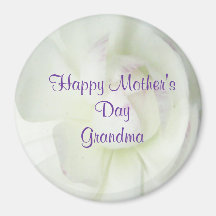La fleur de la maman magnets