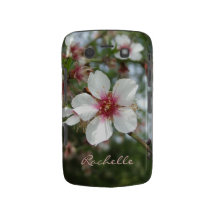 La fleur personnalisée fleurit la caisse audacieus coque blackberry