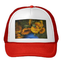 La fleur - tournesol - les soleils se sont levées casquettes