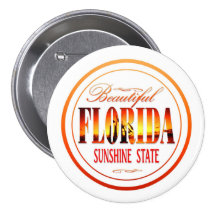 La Floride Badges Avec Agrafe