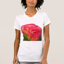 La framboise sauvage s'est levée t-shirt
