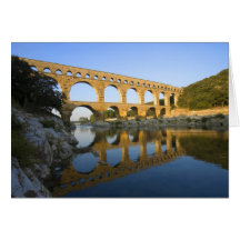 La France, Avignon. L'aqueduc romain de Pont du le Cartes De Vœux