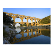 La France, Avignon. L'aqueduc romain de Pont du le Carte Postale