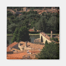 La France, Avignon, Provence. St de Pont, Benezet. Magnets Pour Réfrigérateur