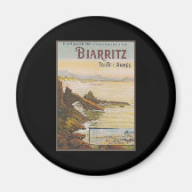 La France Biarritz Magnets