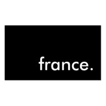 la France Carte De Visite