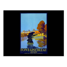 La France Fontainebleau Avon Carte Postale