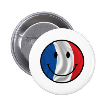 La France souriante Badges Avec Agrafe