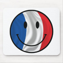 La France souriante Tapis De Souris