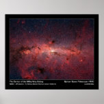 La galaxie de manière laiteuse affiches