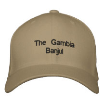La Gambie Casquette De Baseball Brodée