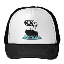La garde côtière somalienne casquettes