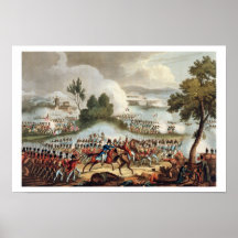 La gauche de l'armée britannique dans l'action au posters