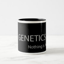 La génétique rien est les tasses de café parfaites