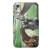 La girafe jumelle le cas de Coque-Compagnon Coque iPhone 3