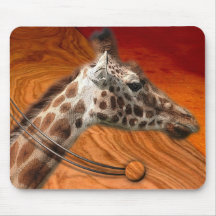 LA GIRAFE TAPIS DE SOURIS