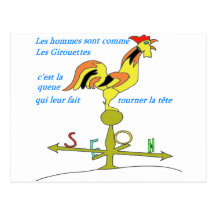 LA GIROUETTE 1.PNG CARTE POSTALE