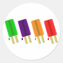 La GLACE SAUTE l'autocollant