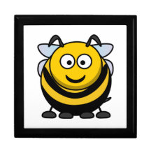 La grande bande dessinée gaffent l'abeille boîte à bijoux