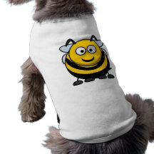La grande bande dessinée gaffent l'abeille tee-shirts pour chien