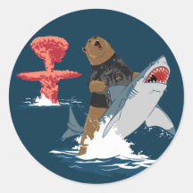 La grande évasion - cavalerie de requin d'ours adhésif