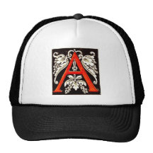 La grande illumination florale de "A" - Casquettes De Camionneur
