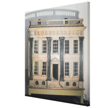 La grande maison de poupée anglaise de House Impressions Sur Toile