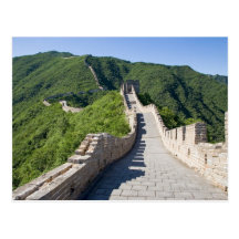 La Grande Muraille de la Chine dans Pékin, Chine Carte Postale