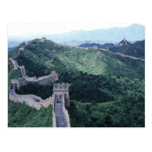 La Grande Muraille de la Chine près de Pékin Cartes Postales