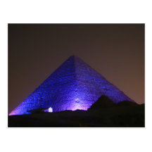 La grande pyramide carte postale