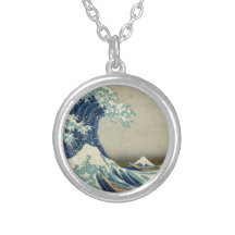 La grande vague collier personnalisé