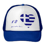 LA GRÈCE CASQUETTES DE CAMIONNEUR