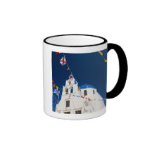 La Grèce et l'île grecque de la ville de Santorini Mugs