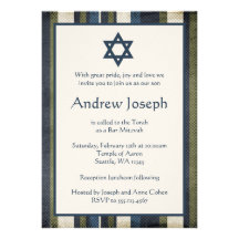 La grunge barre l'invitation de Mitzvah de barre