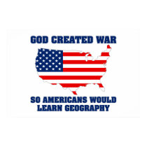 La guerre créée par Dieu ainsi les Américains appr posters