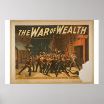 La guerre de la richesse posters
