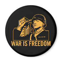La guerre est aimant de liberté magnets
