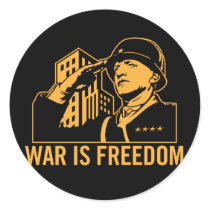 La guerre est autocollant de liberté autocollants
