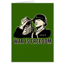 La guerre est liberté cartes