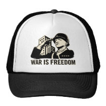 La guerre est liberté casquettes