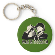 La guerre est liberté porte-clés