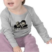 La guerre est liberté t-shirts