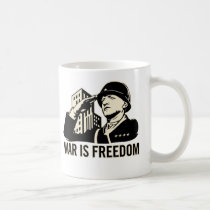 La guerre est liberté tasses