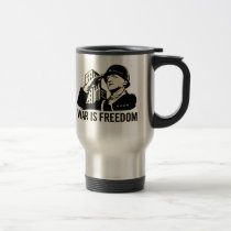 La guerre est liberté tasses