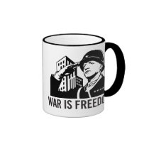 La guerre est tasse de liberté tasses