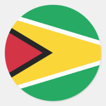 la Guyane Autocollants
