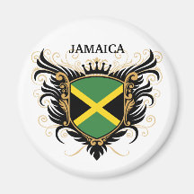 La Jamaïque [personnalisez] Magnets Pour Réfrigérateur