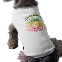 La Jamaïque T-shirt Pour Chien