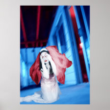 La jeune mariée de la douleur - autoportrait posters