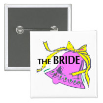 La jeune mariée (mariage Bell) badges publicitaires